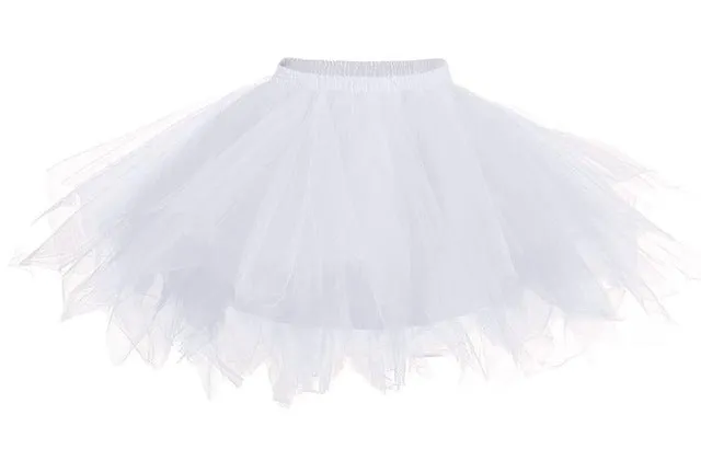 2017 Tulle Skirts Womens High Quality Elastic Stretchy Tulle Teen Layers Summer Womens Adult Tutu Skirt Pleated Mini Skirts