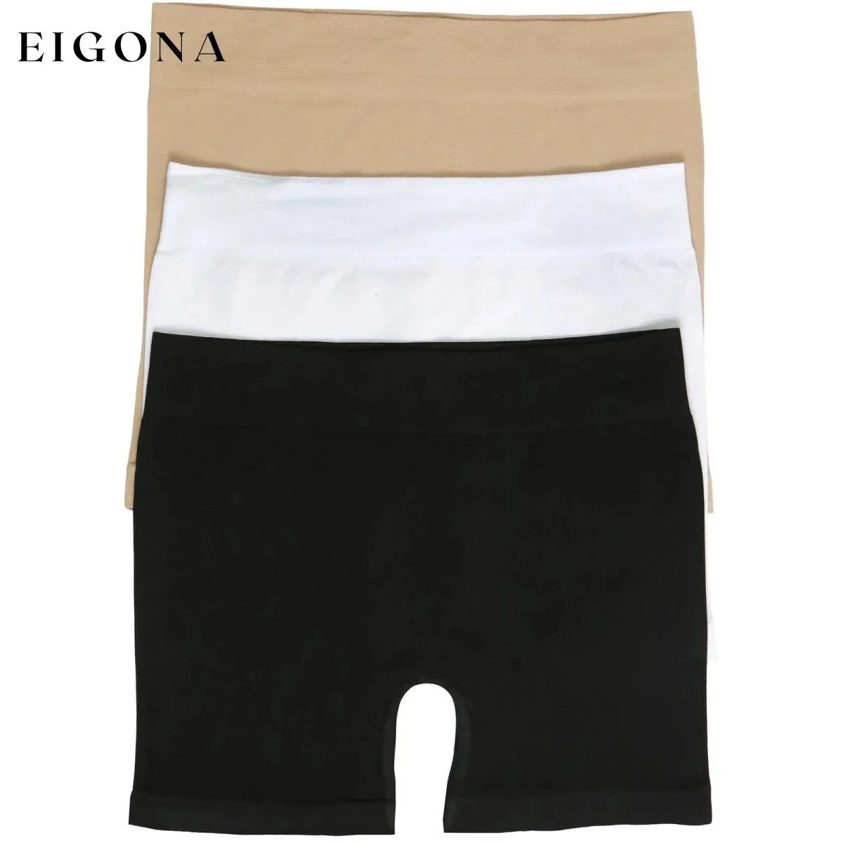 3-Pack: Everyday Layering Basic Modest Boyshorts