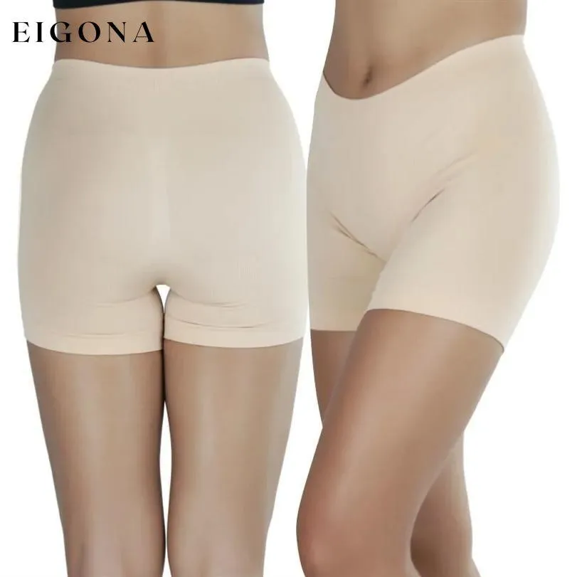 6-Pack: Essential Basic Layering Stretch Shorts