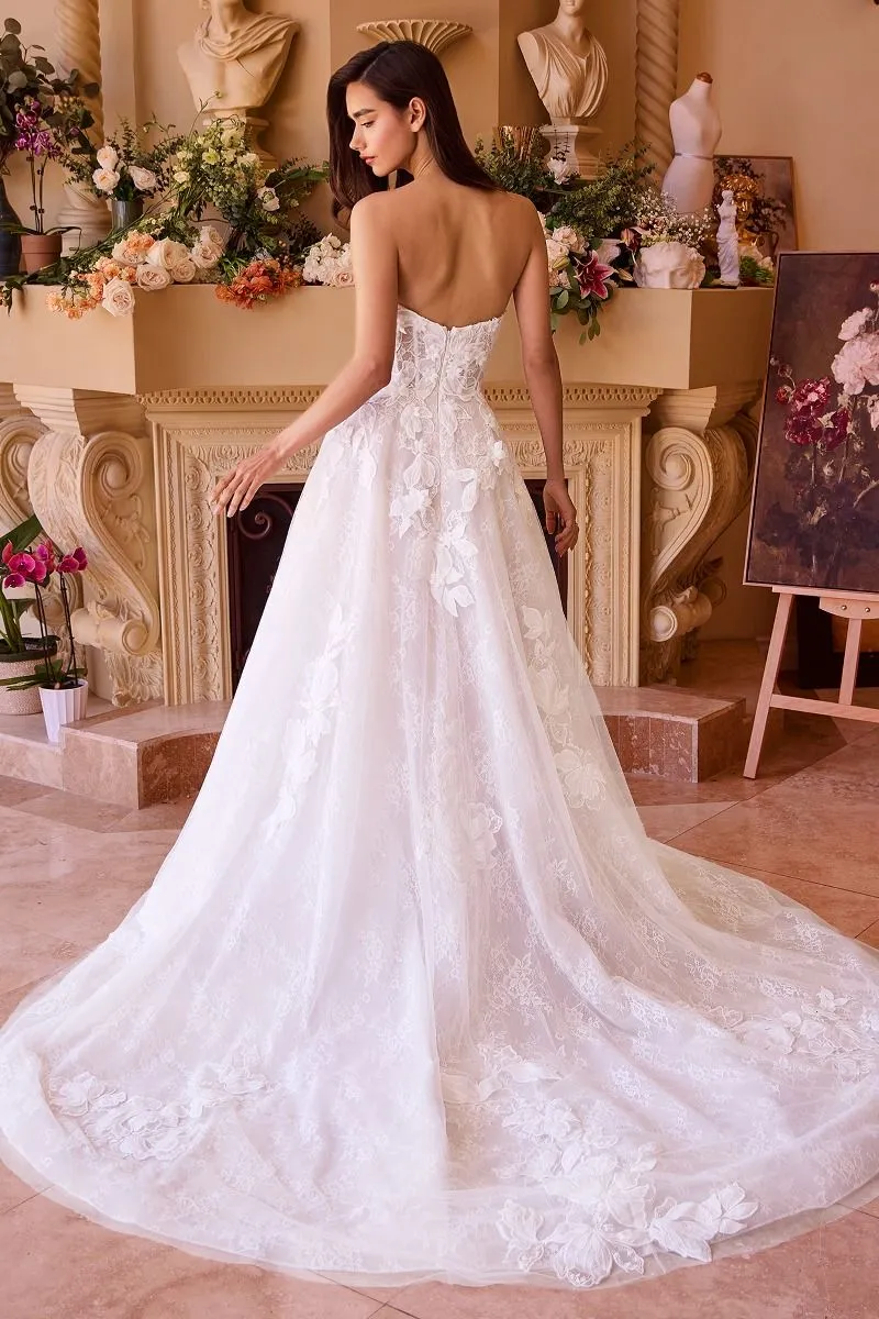 ANDREA & LEO WL034 Lace Wedding Ball Gown