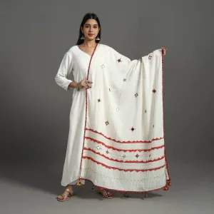 Applique Patchwork Cotton Tagai Kantha Dupatta 64