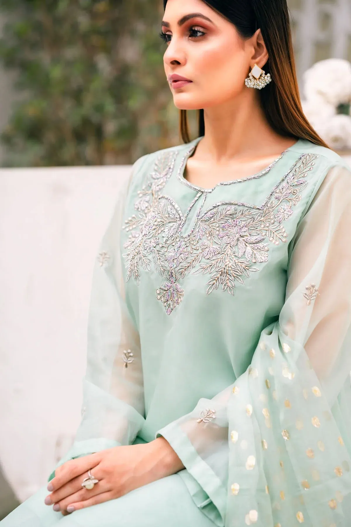 AQUA BREEZE ORGANZA PRET 2 PC