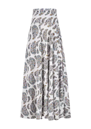 Baran Skirt - Paisley Ghalamkar by RosewaterHouse