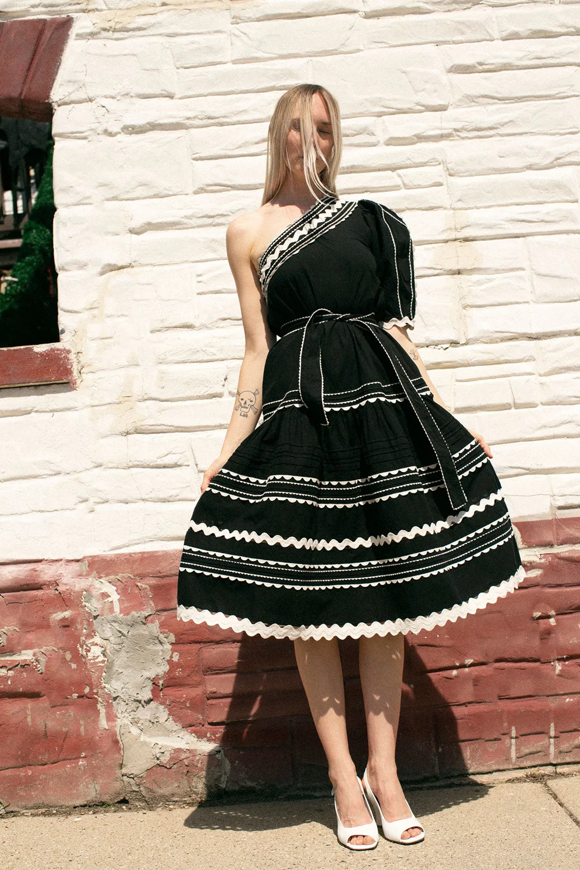 Black Ric Rac Ryleigh Dress