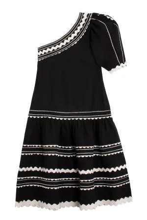 Black Ric Rac Ryleigh Dress