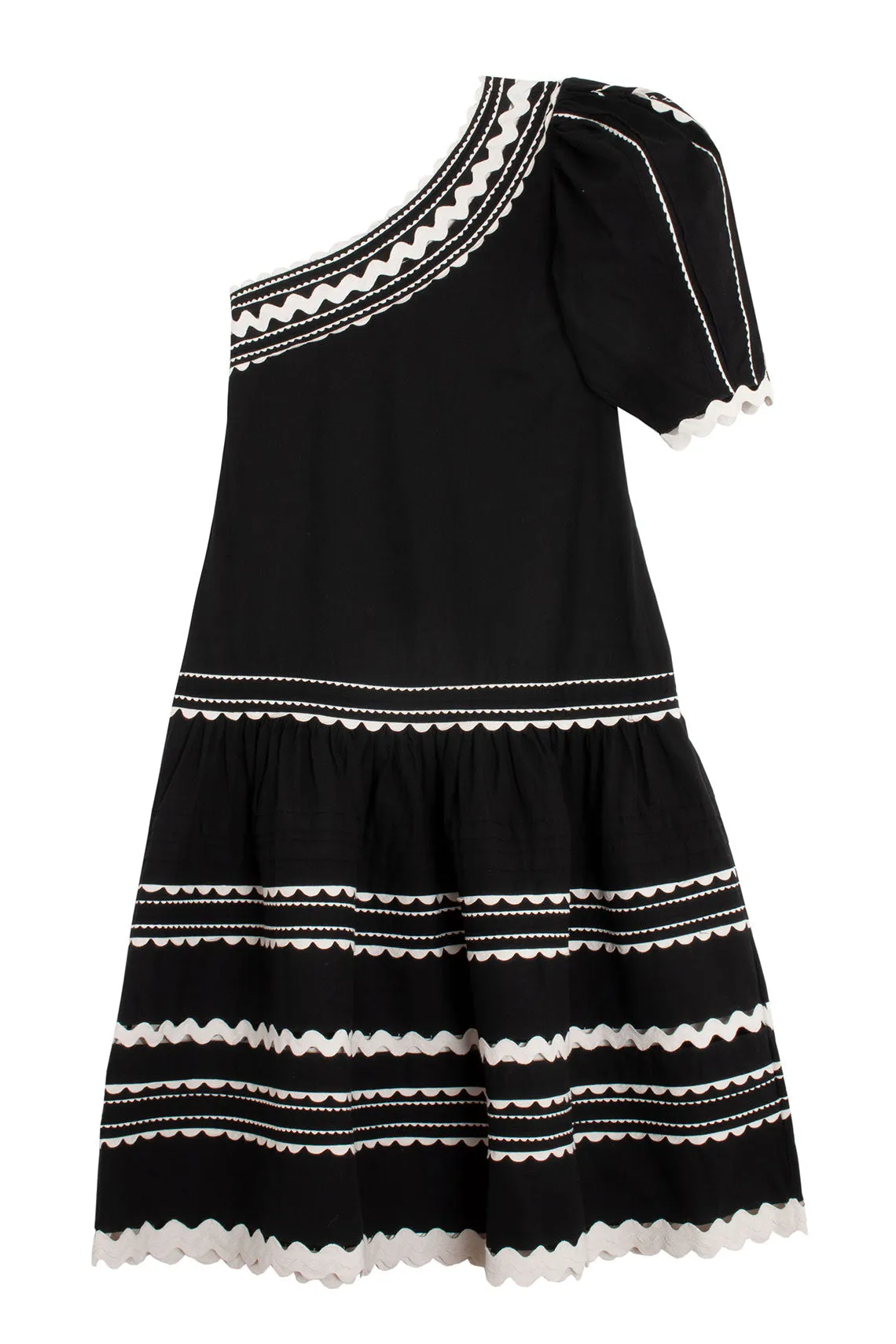 Black Ric Rac Ryleigh Dress