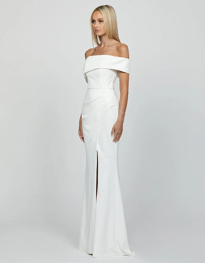 CANDLELIGHT OFF SHOULDER GOWN B55D16LT