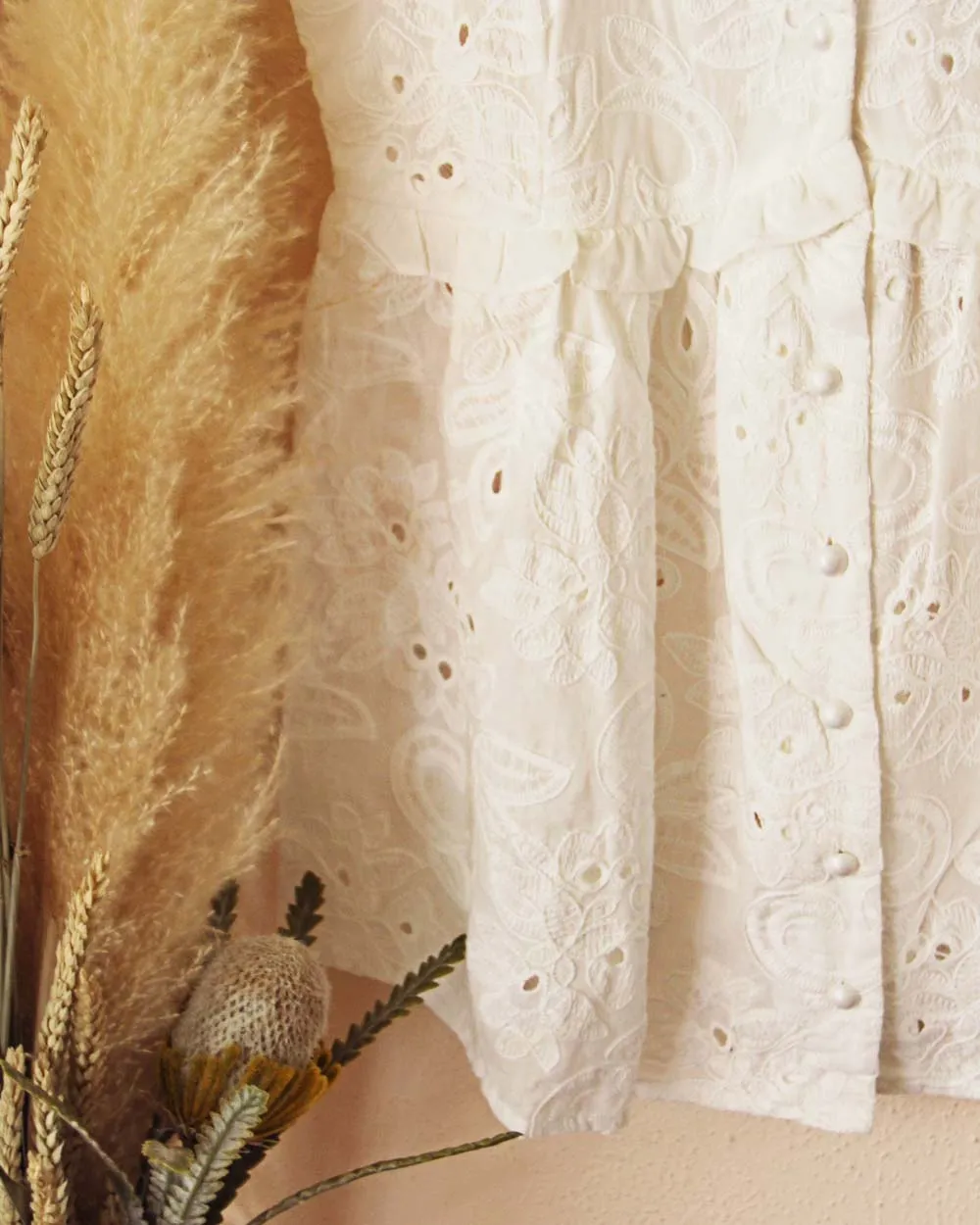 Cleo Cotton Eyelet Top