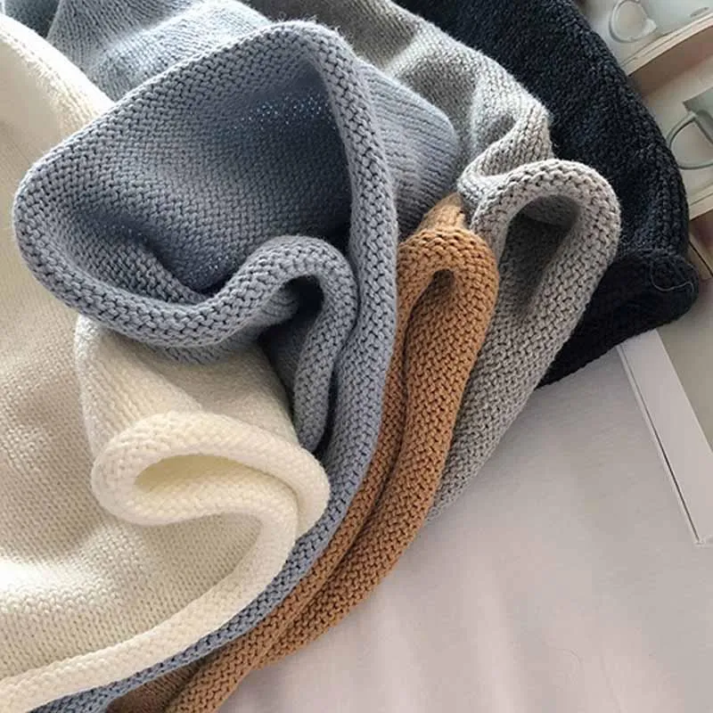 Comfy Basic Knitted Elastic Waist Shorts