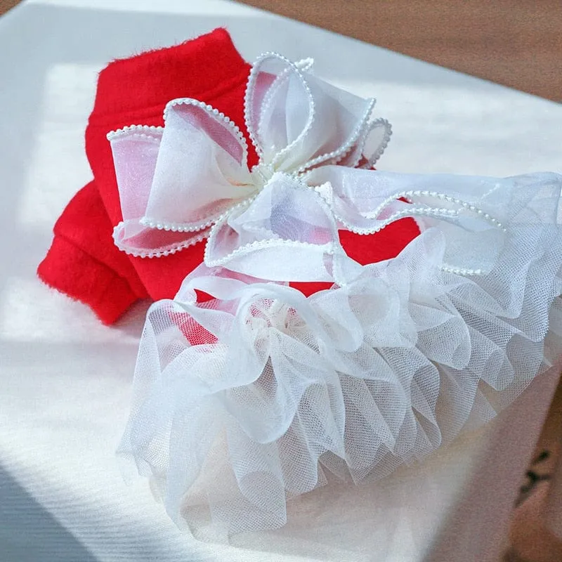 DIVA Pet "Winter Baby" Tutu Pet Dress