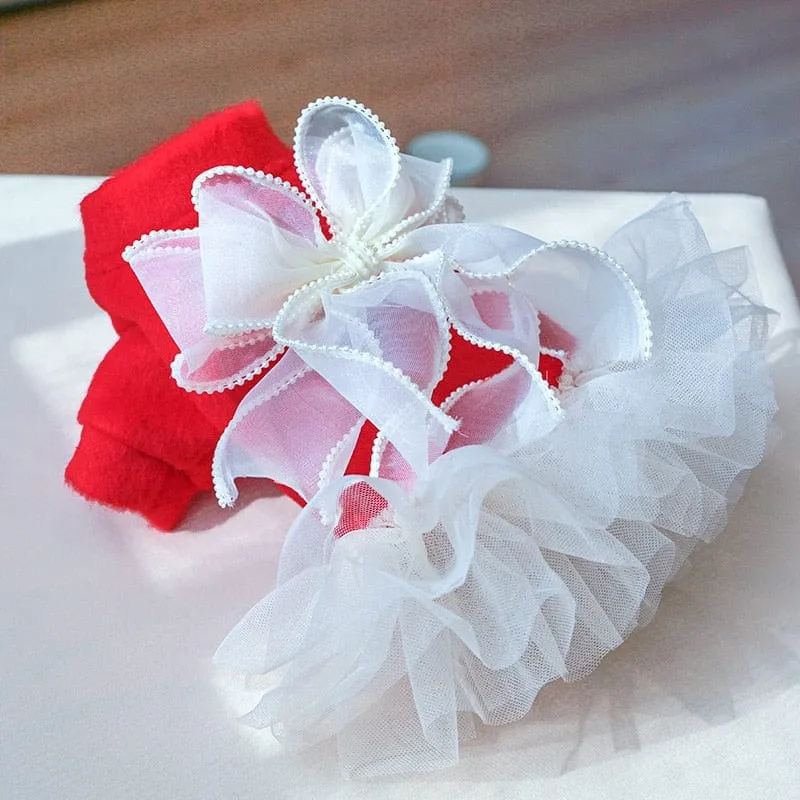 DIVA Pet "Winter Baby" Tutu Pet Dress
