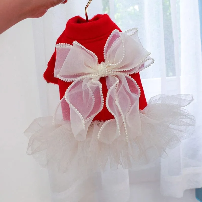 DIVA Pet "Winter Baby" Tutu Pet Dress