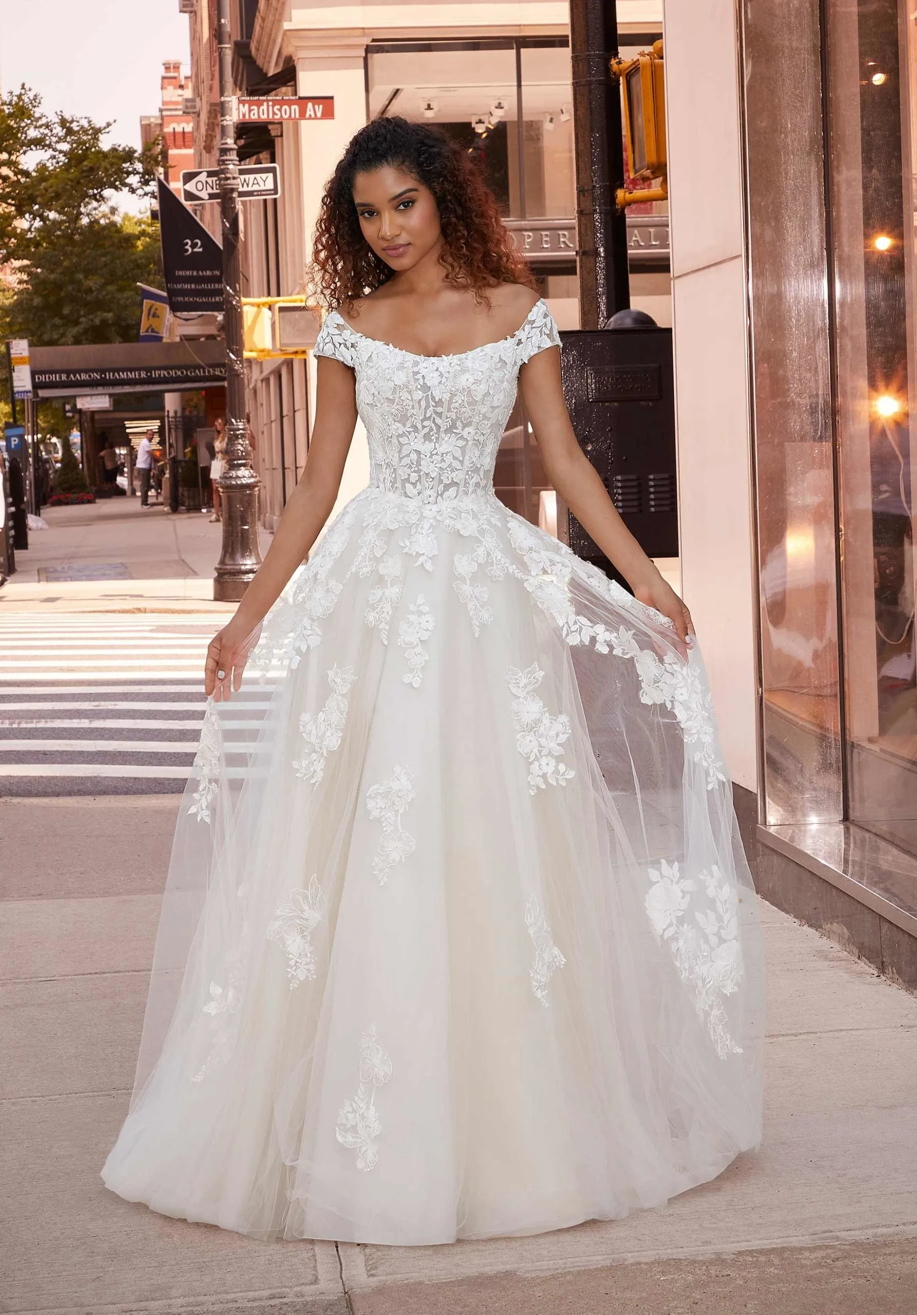 Dress 4103: MoriLee "Jalaine" waist 41