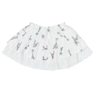 Eiffel Tower Eyelet Skirt