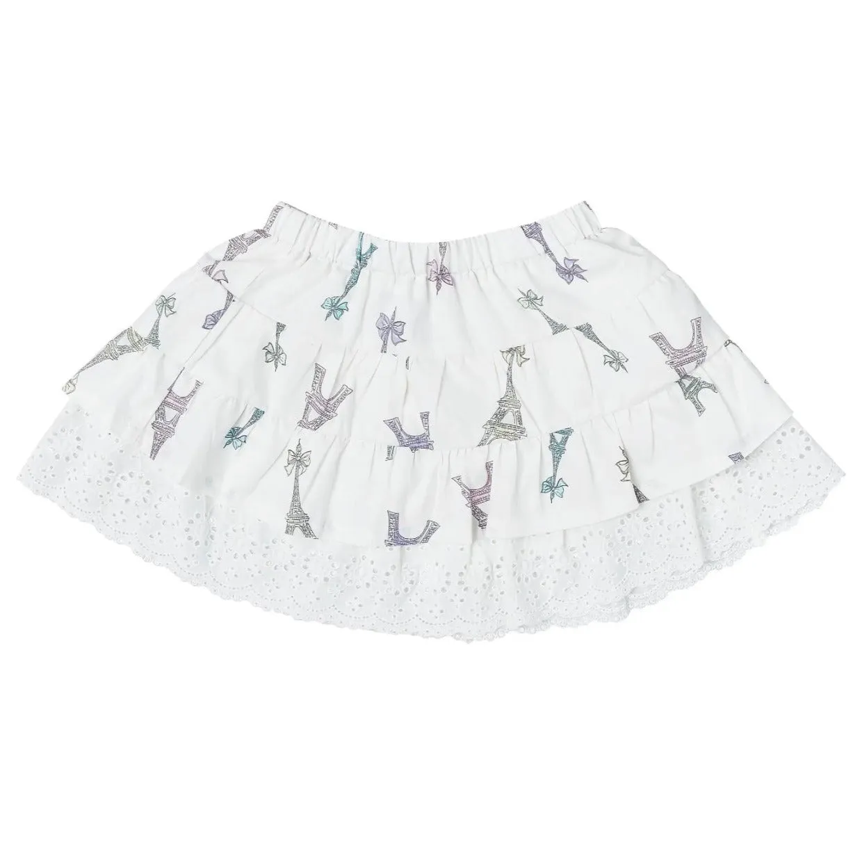 Eiffel Tower Eyelet Skirt