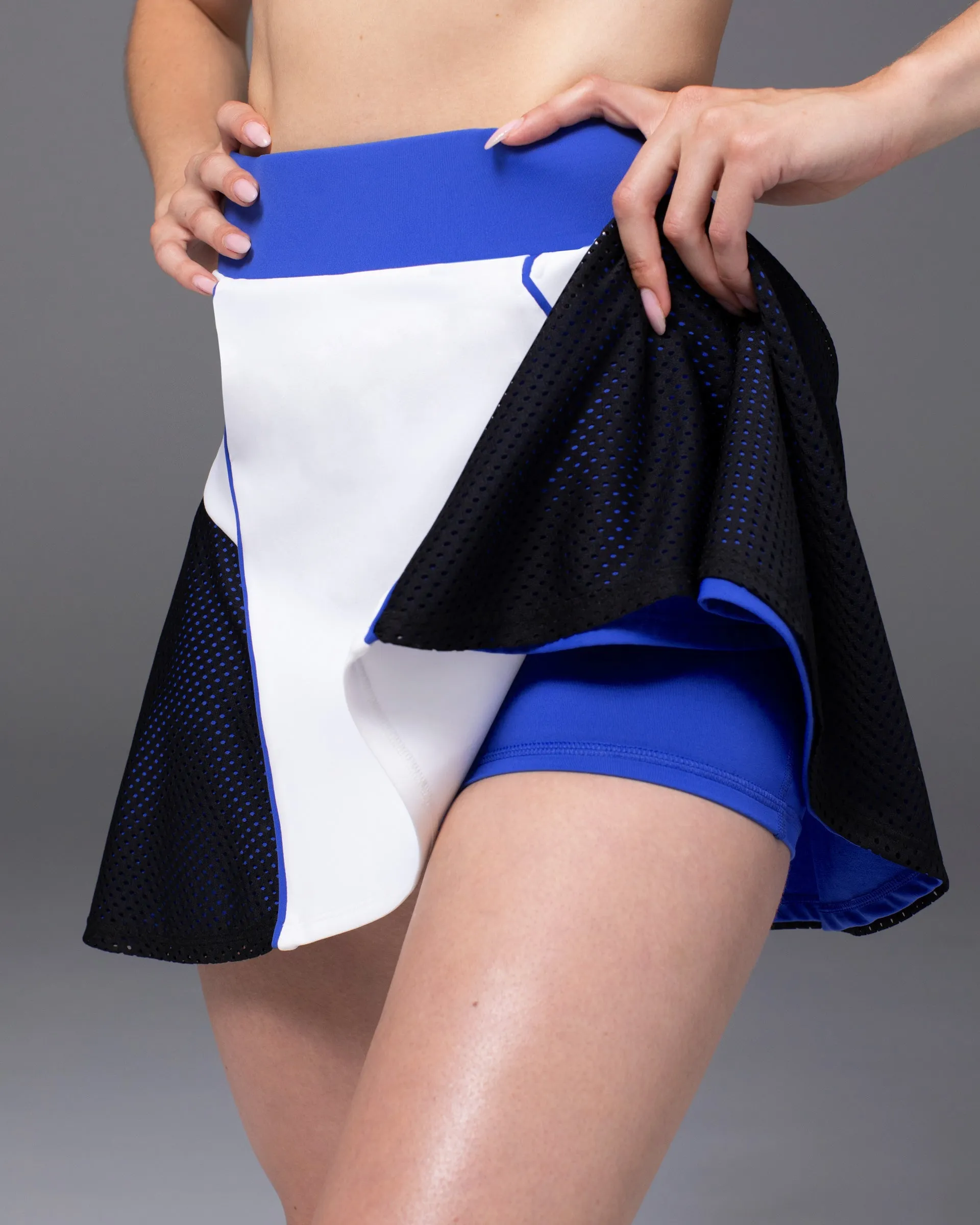 Electric Tennis Skirt w/ Shorts