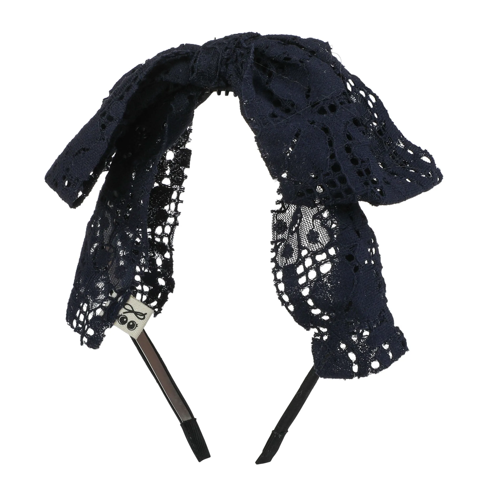 Eyelet Bow Headband
