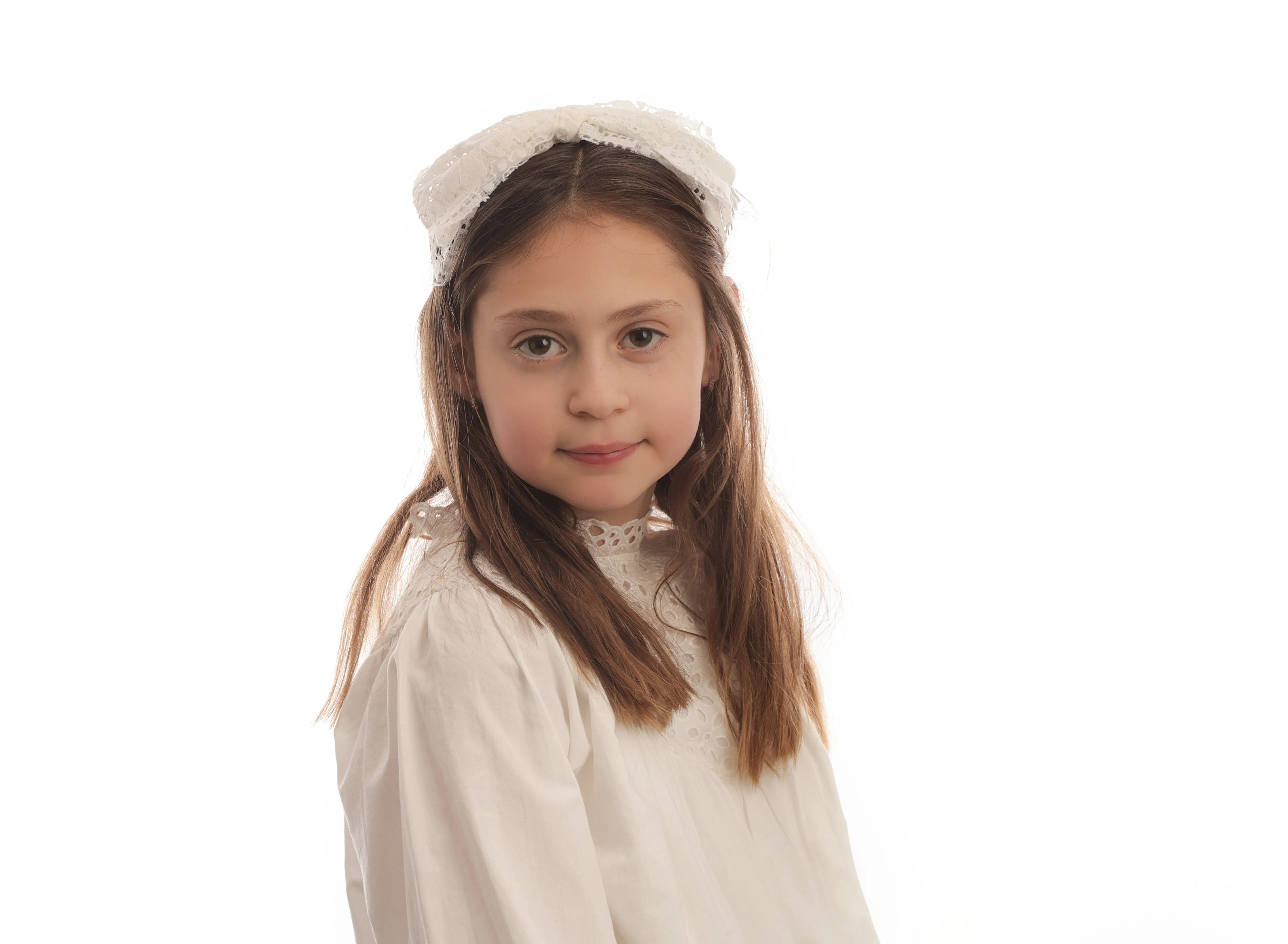 Eyelet Bow Headband