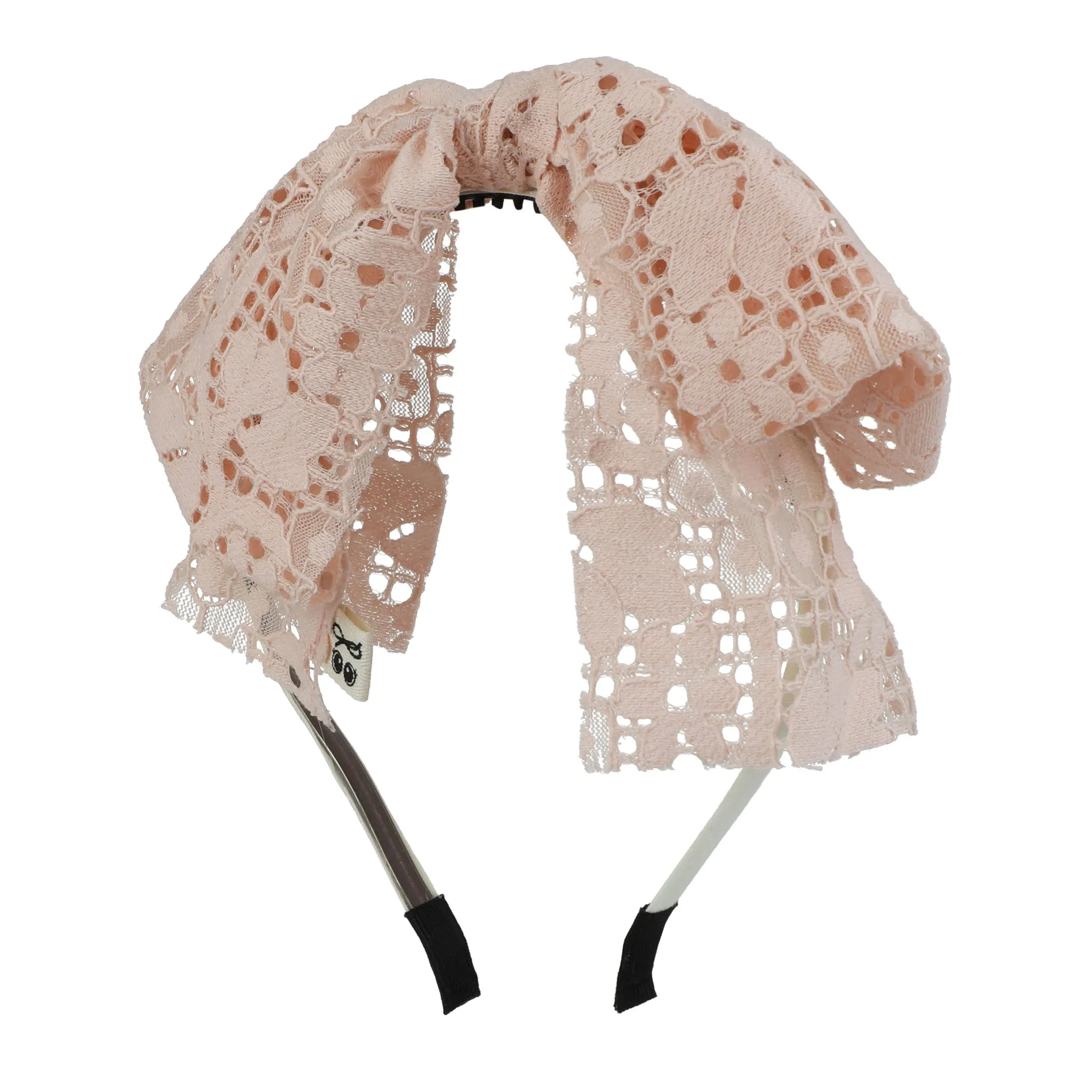 Eyelet Bow Headband
