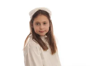 Eyelet Bow Headband