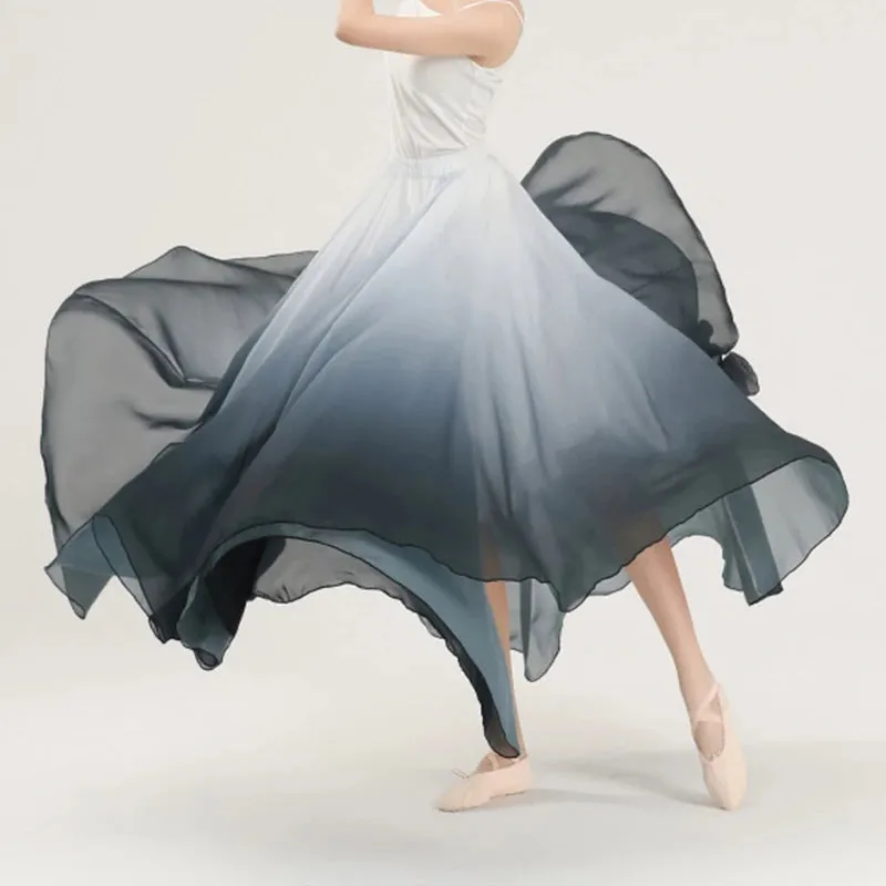 Fleur's Gradient 720 Degree Flamenco Dance Skirts