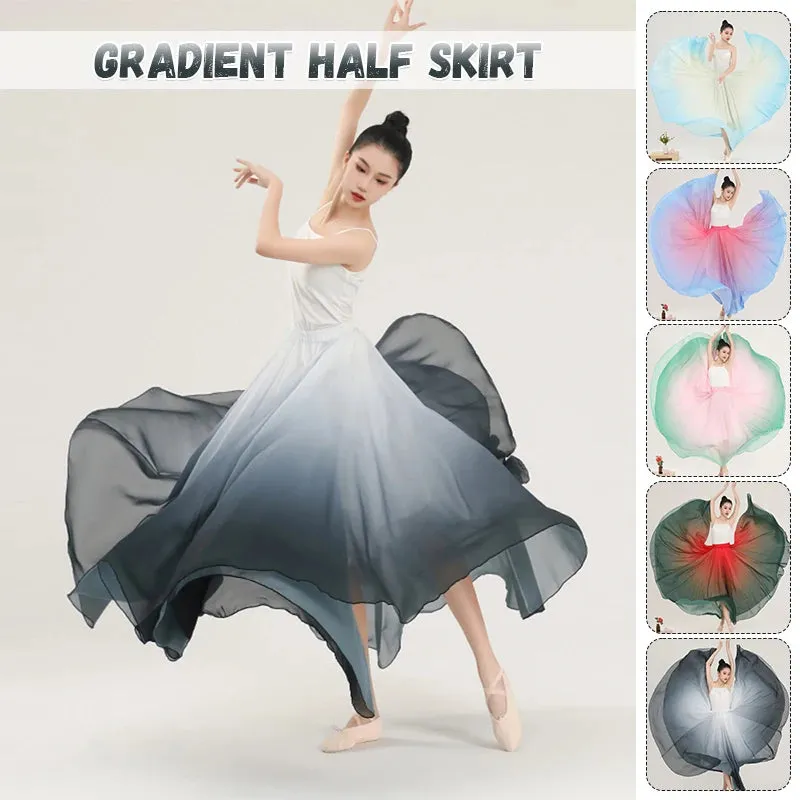 Fleur's Gradient 720 Degree Flamenco Dance Skirts