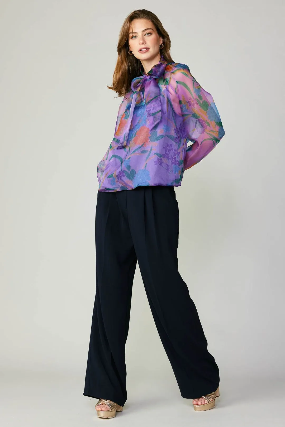 Floral Organza Blouse
