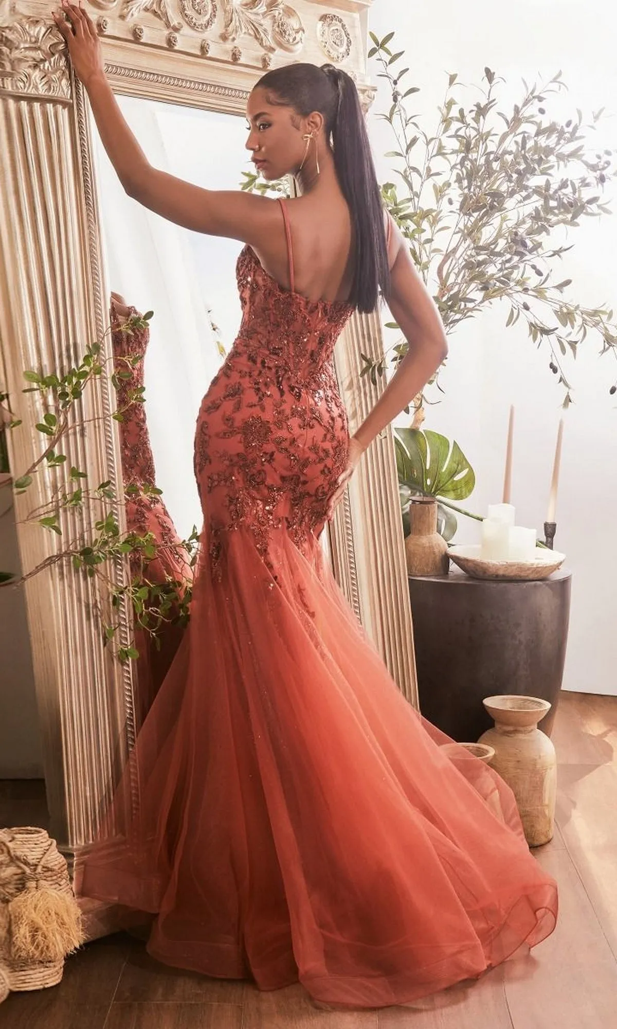 Formal Long Dress CDS488 By Ladivine