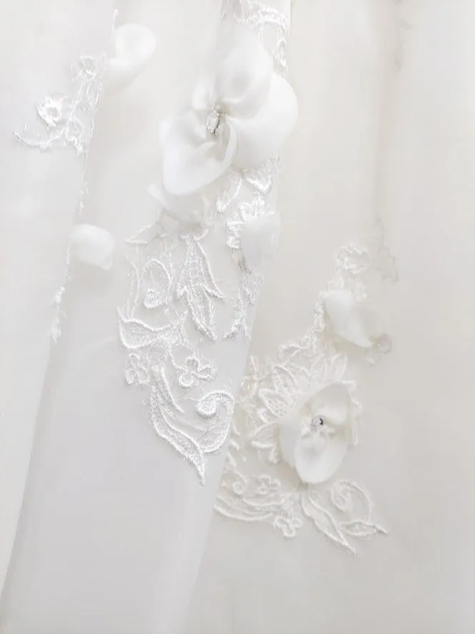 Impression Bridal Gown 10068 Size 28 Ivory Wedding Dress Ballgown One Shoulder