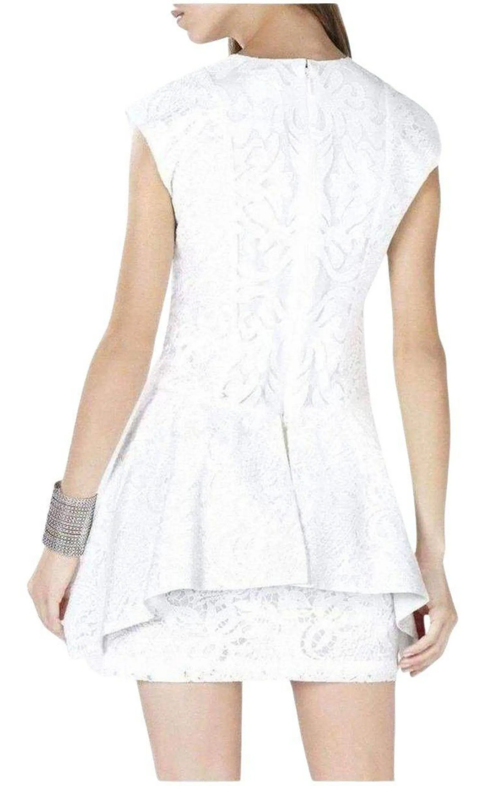 Isabel Draped Side Peplum Dress