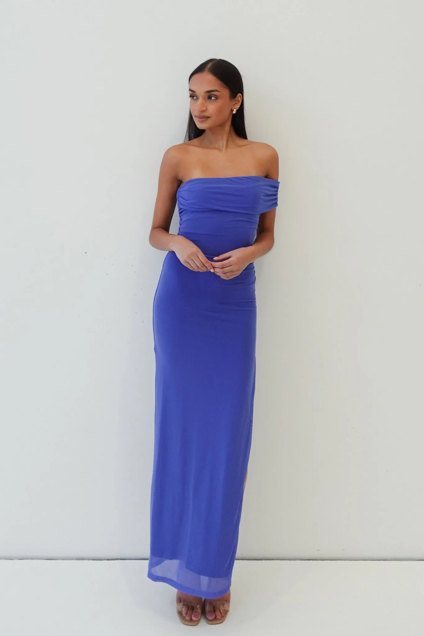Lawler Midi Dress - Blue