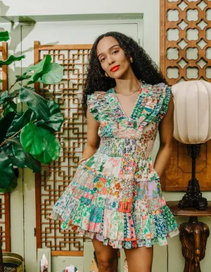 Love The Label Maribel Dress in Joise Patchwork
