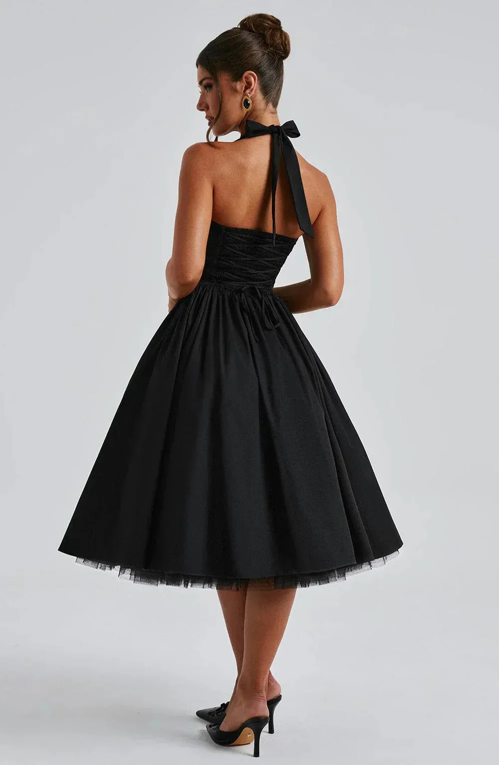 Luna Kiss - Corset Midi Dress