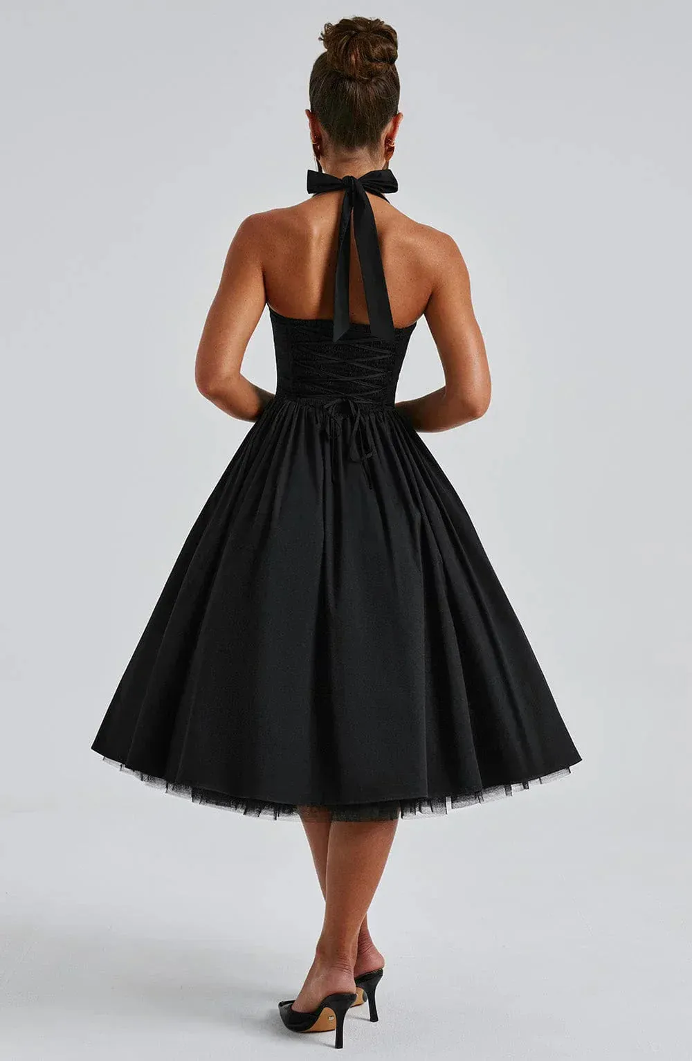Luna Kiss - Corset Midi Dress