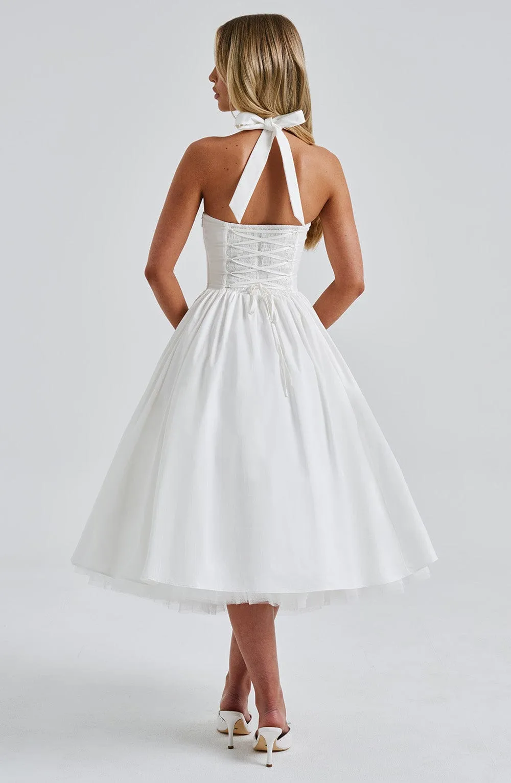 Luna Kiss - Corset Midi Dress