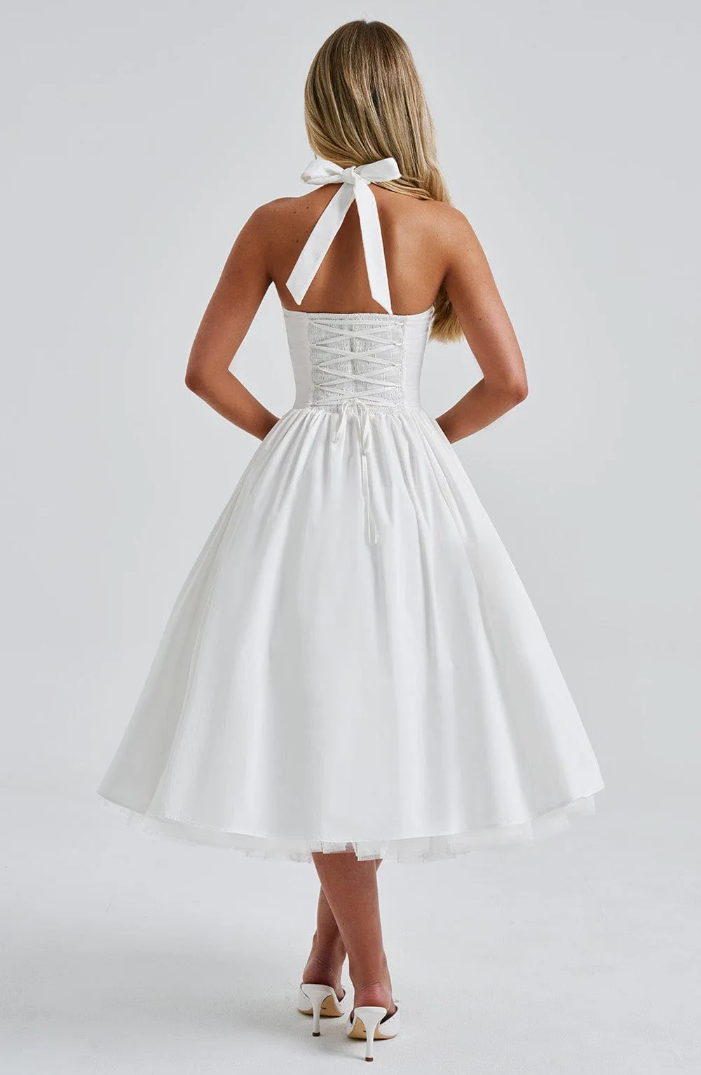 Luna Kiss - Corset Midi Dress