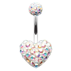 Motley™ Aurora Heart Belly Ring