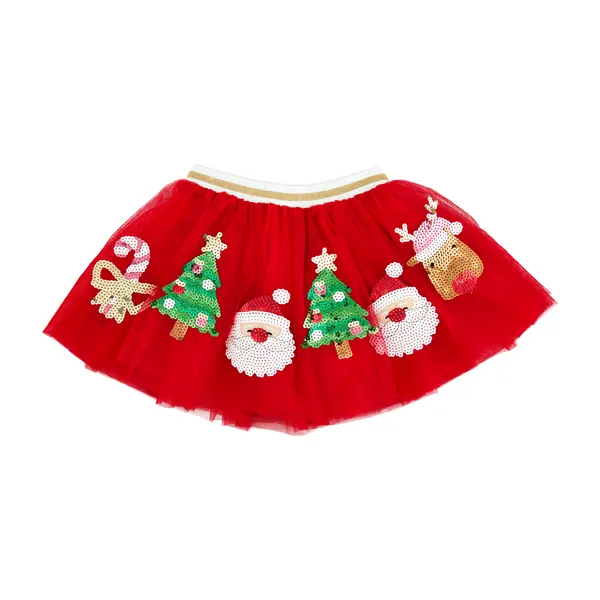 Mud Pie Christmas Sequin Tutu