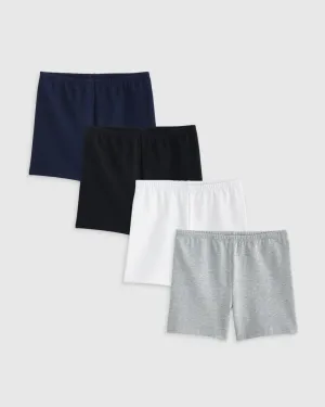 Organic Cotton Cartwheel Shorts 4-Pack