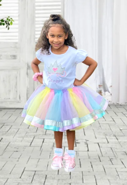 Pastel Princess Tutu Set