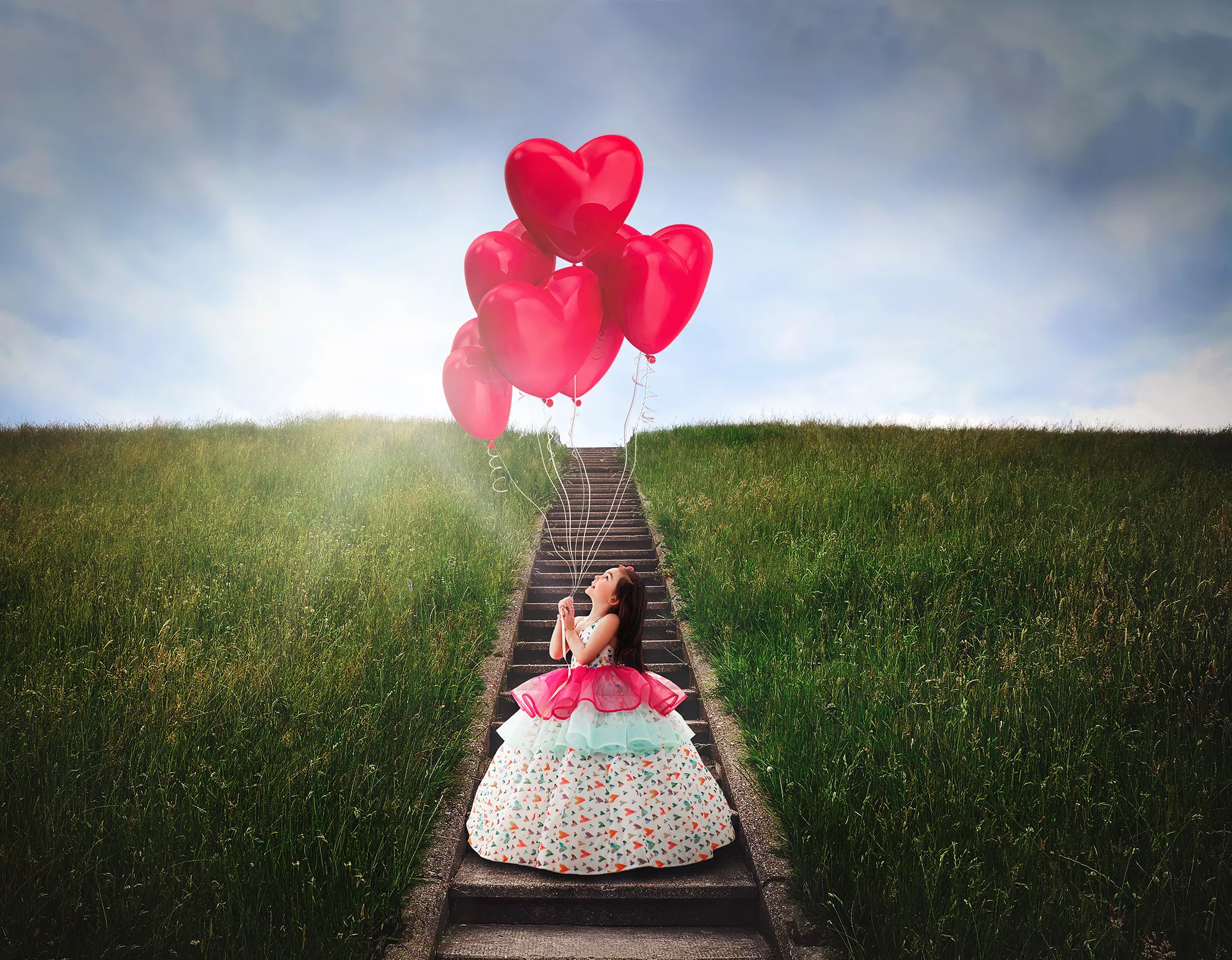 PRE-ORDER: The Love Hearts Gown