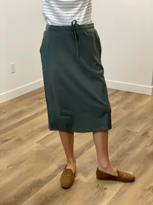 "Jordan" Skirt in Dusty Olive