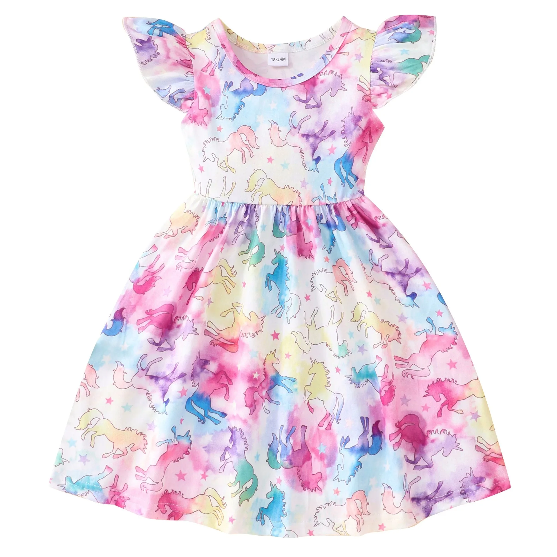 Rainbow Unicorn Dress