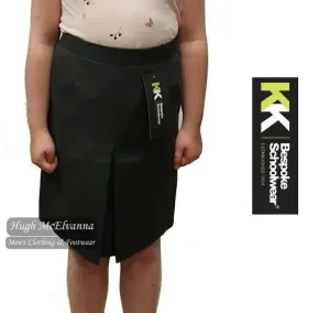 School Skirt Grey Elastic Waist by KK Schoolwear Style: SS903