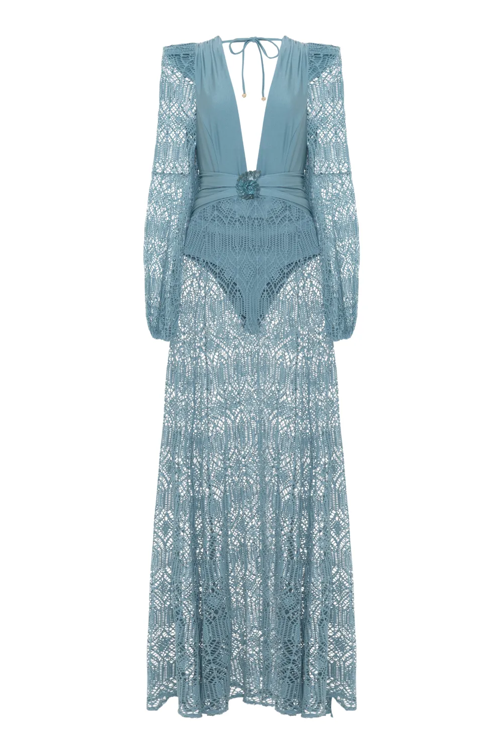 SEASHELL LYCRA BEACH DRESS
