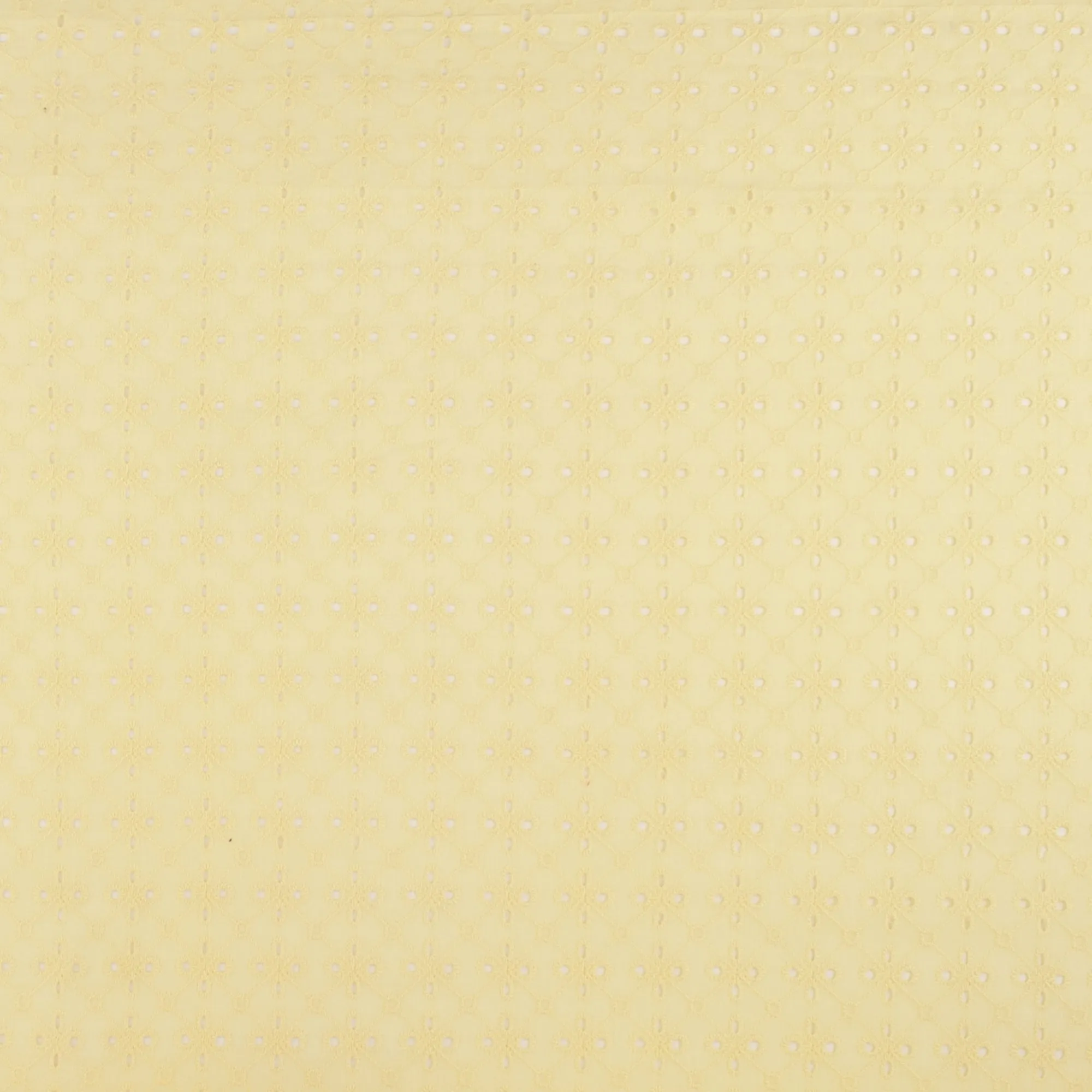 Solid Eyelet - FLORA - Cream