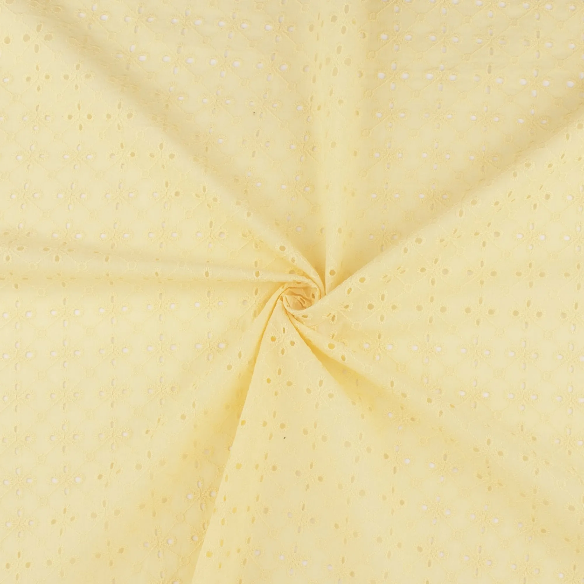 Solid Eyelet - FLORA - Cream