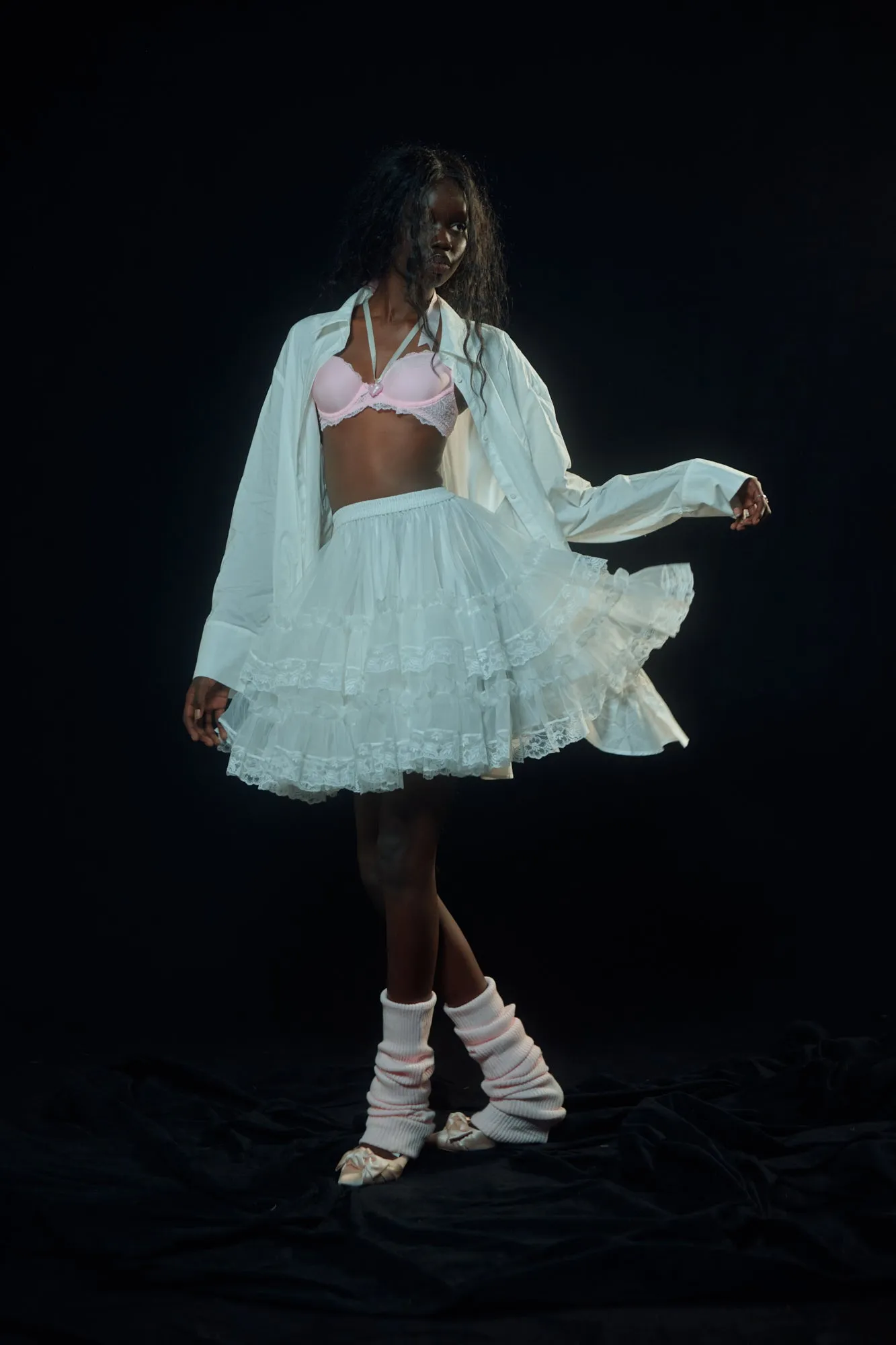The Ivory Pannier Petticoat