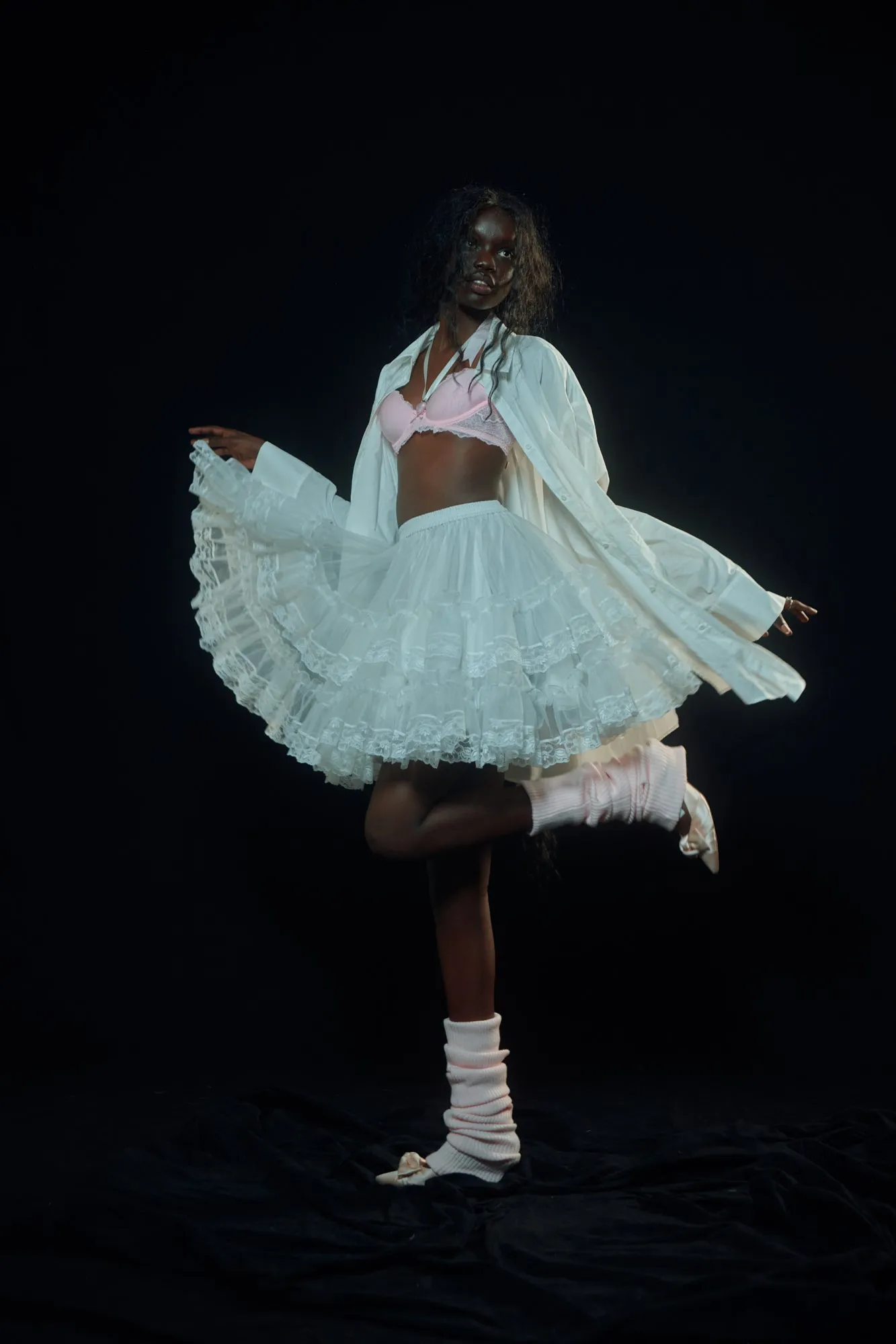 The Ivory Pannier Petticoat