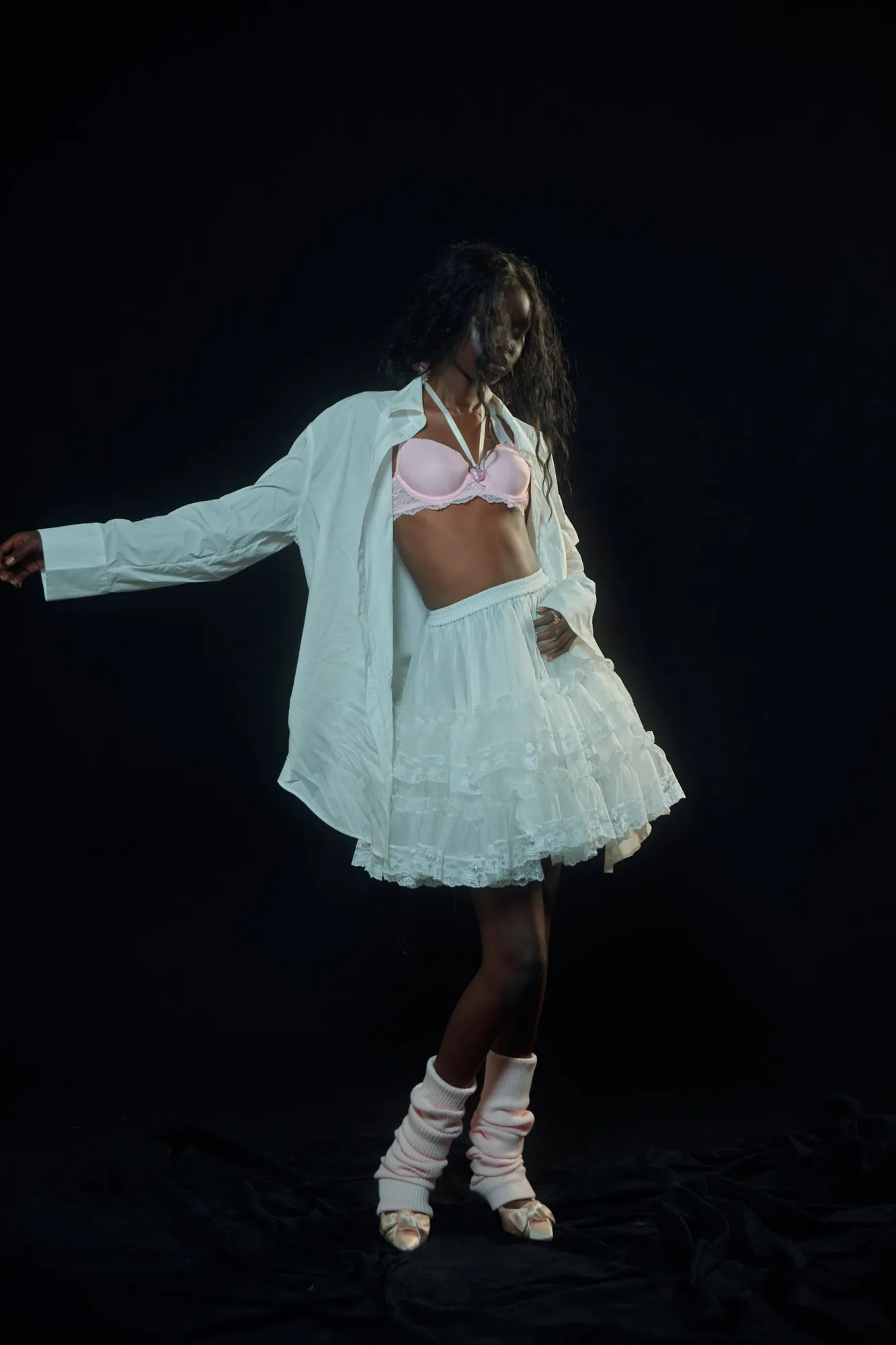 The Ivory Pannier Petticoat